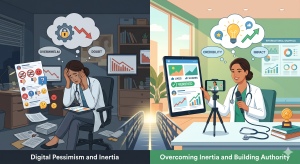 Pessimismo no Digital: Como Superar a Inércia e Construir Autoridade na Saúde