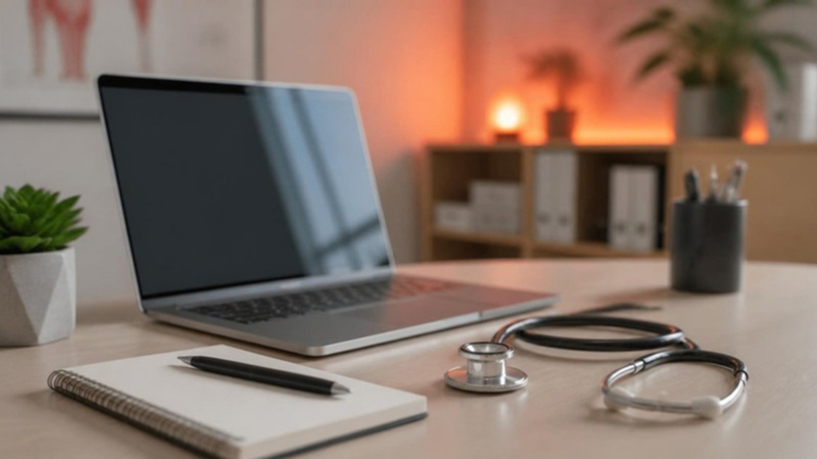 Consultório médico representando o uso de IA na publicidade médica